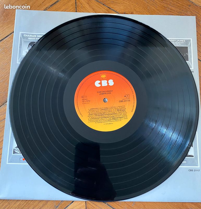 Vinyle - Cab Calloway - Jumpin Jive - CBS 21115 (image 5)
