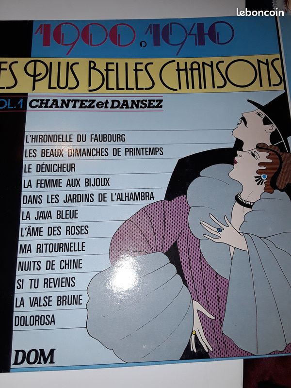 1900/1940 les plus belles chansons volume 1(hj) (image 1)