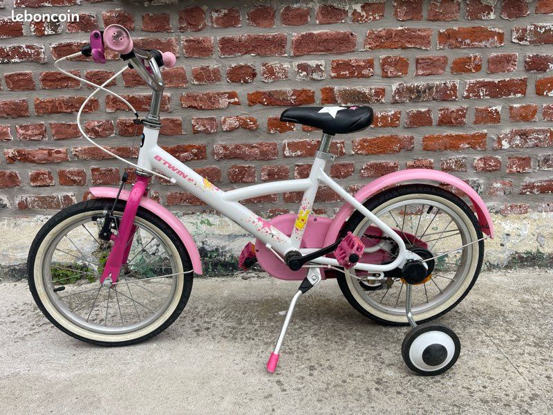 16 Pouces Btwin 16 Princess B Twin Velo Decathlon Fille 16 Pouces