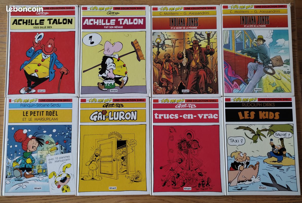 Série complète "L'été des BD - Une collection Shell" - 8 tomes (image 1)