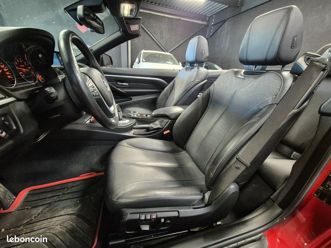 BMW SERIE 4 CABRIOLET F33 428i 245 ch Luxury A / REVISION A JOUR / BOITIER ETHANOL HOMOLOGUE (image 9)