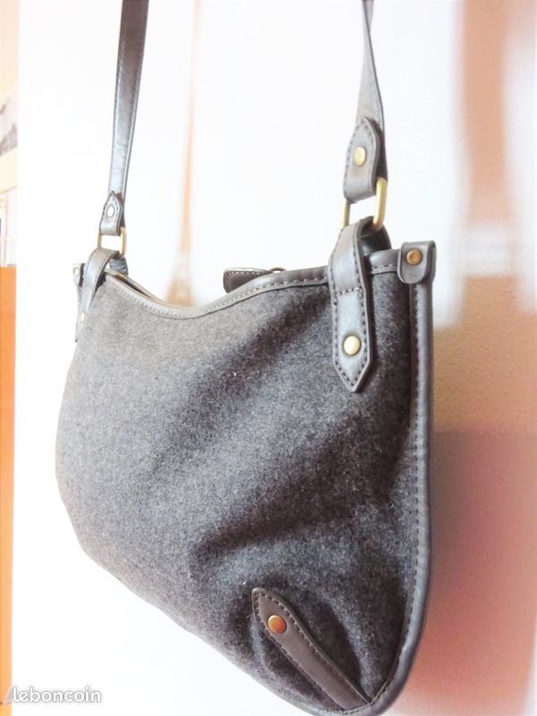 Sac gris Monoprix (image 3)