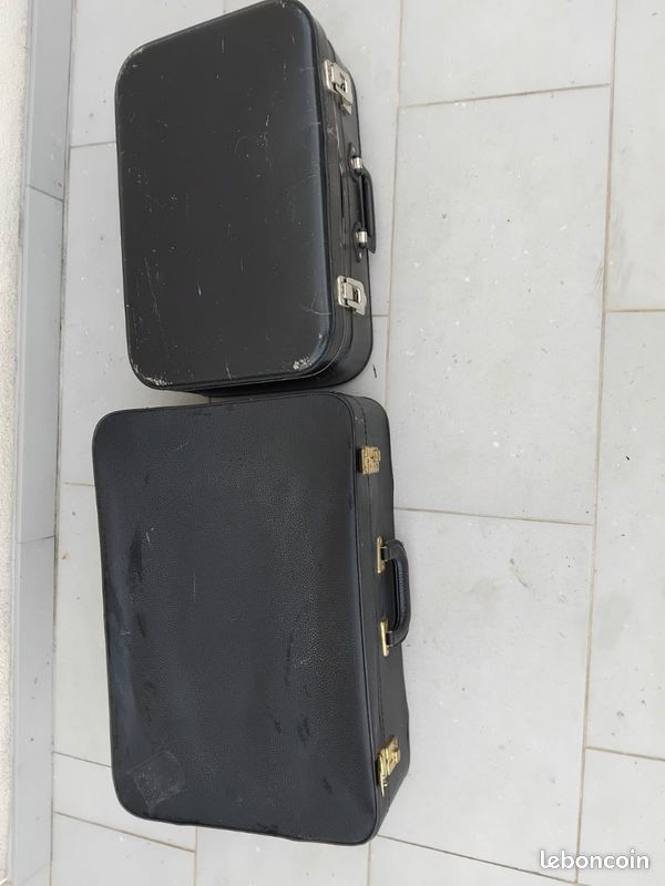 Valise en cuir vintage (image 1)