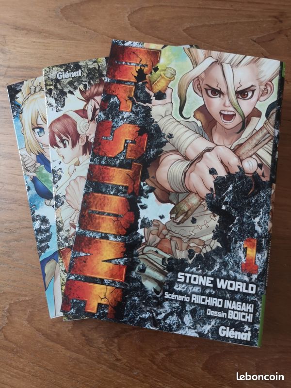 Dr stone, Riichiro Inagaki et Boichi (image 1)