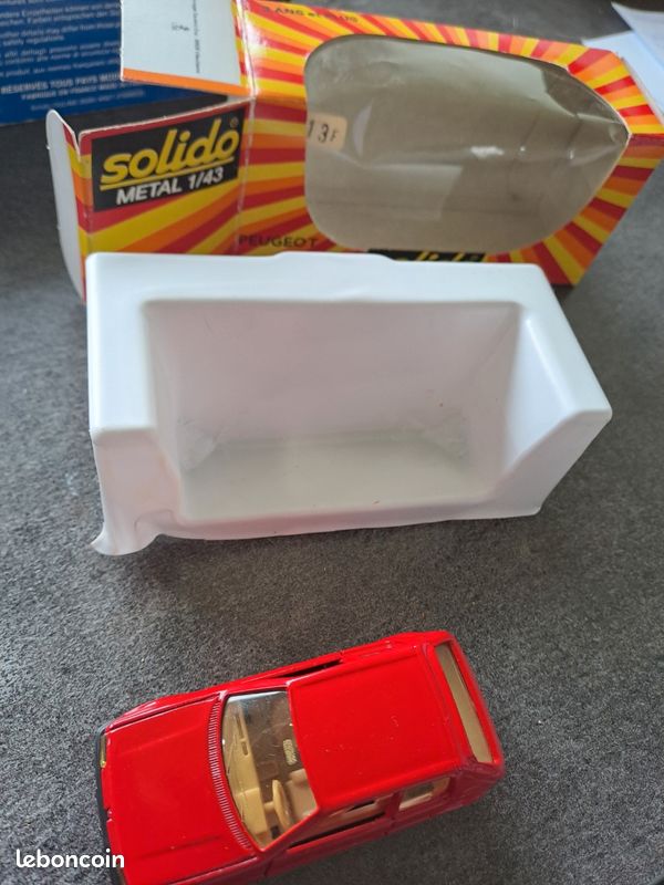 Solido 5 Voitures Jouet Vintage Ancien - Collection