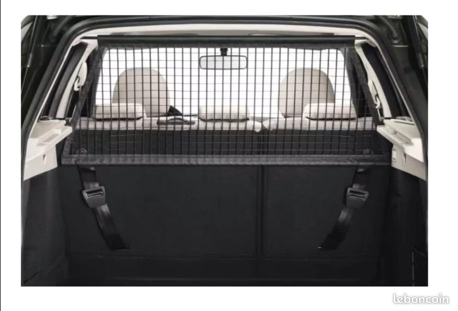 KBDDM Filet De Rangement Coffre De Voiture Pour Peugeot 207 (2006-2012), Filet à Bagages Fixe En Flexible Nylon Élastique Noir, Voiture Accessoires