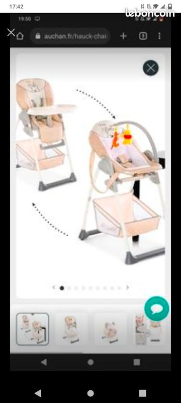 Chaise haute/transat (image 2)
