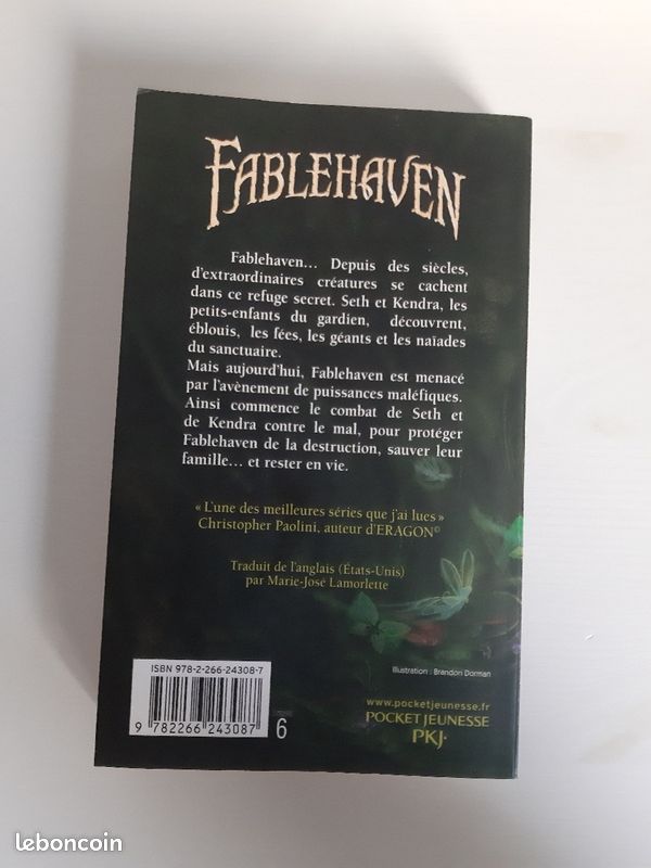 Fablehaven : Le sanctuaire secret de Brandon Mull (image 2)