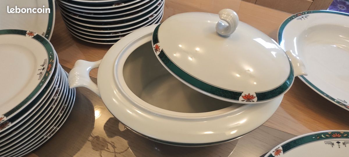 Service porcelaine de Bohème 72 pièces (image 8)
