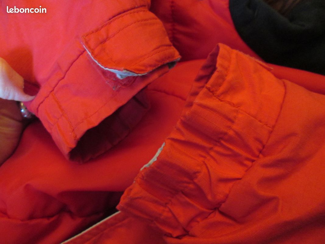 Veste ski rouge et noir Columbia (image 5)