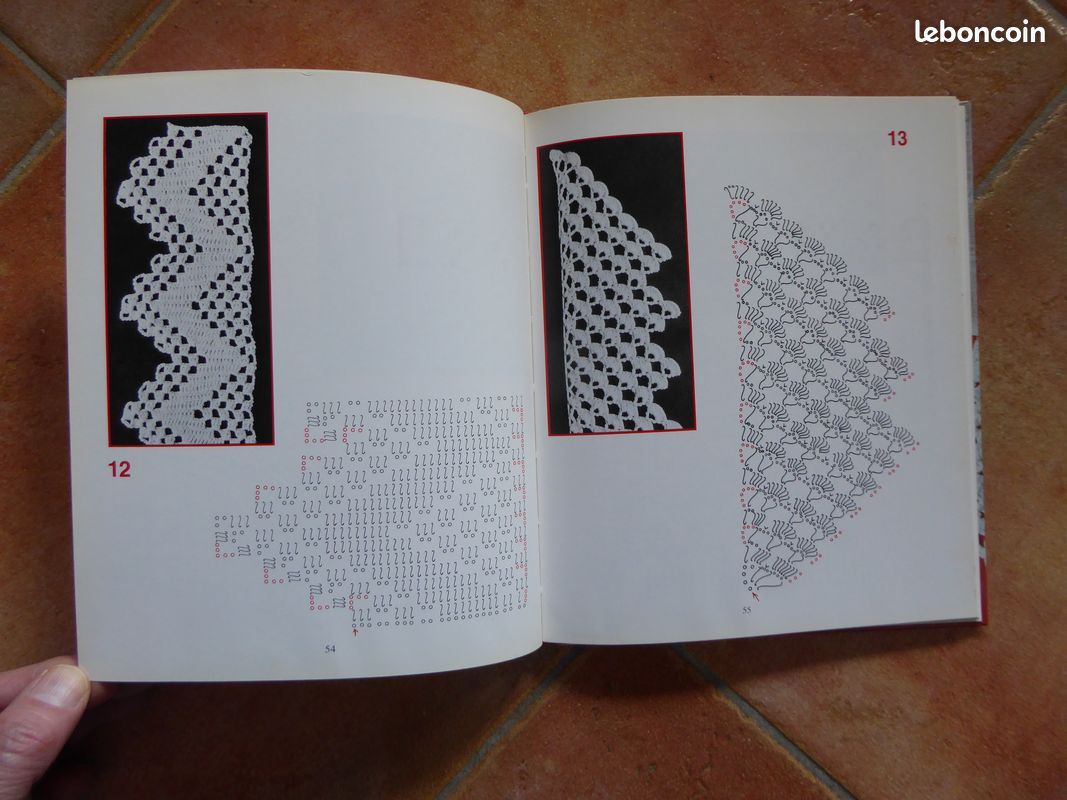 Livre Alte Häkelspitzen - Dentelle au crochet - 1982 - bel ensemble de modèles (image 14)