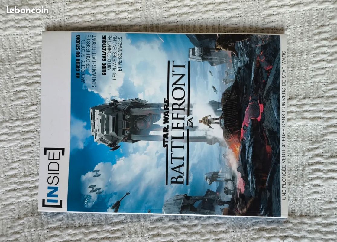 ARTBOOK INSIDE STAR WARS BATTLEFRONT VERSION FRANCAISE COMME NEUF ARTBOOK INSIDE STAR WARS BATTLEFRONT VERSION FRANCAISE COMME NEUF