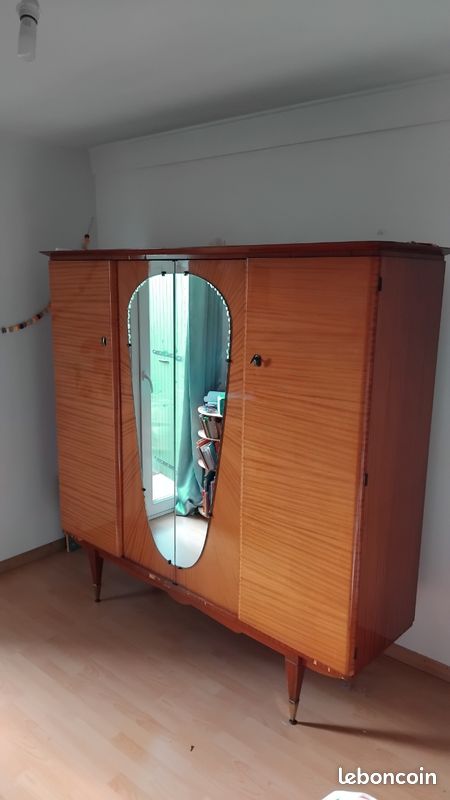 Armoire penderie vintage (image 3)