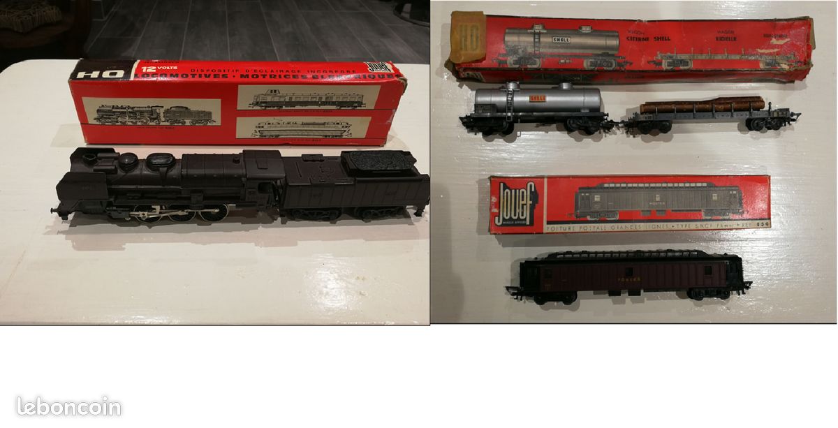 Coffret Train Electrique JOUEF HO Sud Express - Double trafic