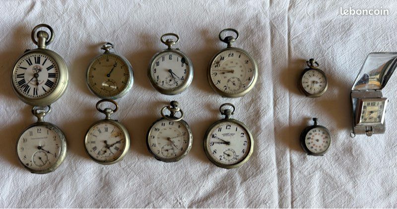 Lot montres anciennes, goussets, Art Déco (image 3)