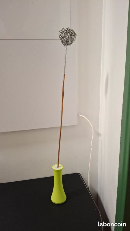 Fleur boule artificielle décorative (image 1)