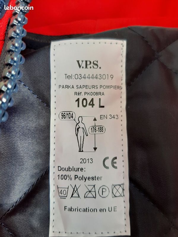 Parka sécurité incendie (image 3)