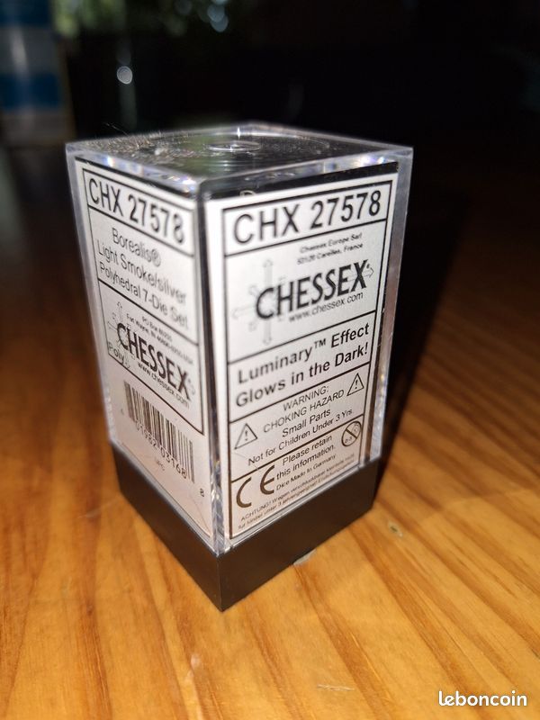 Set 7 dés JDR D4 D6 D8 D10x2 D12 D20 (image 3)