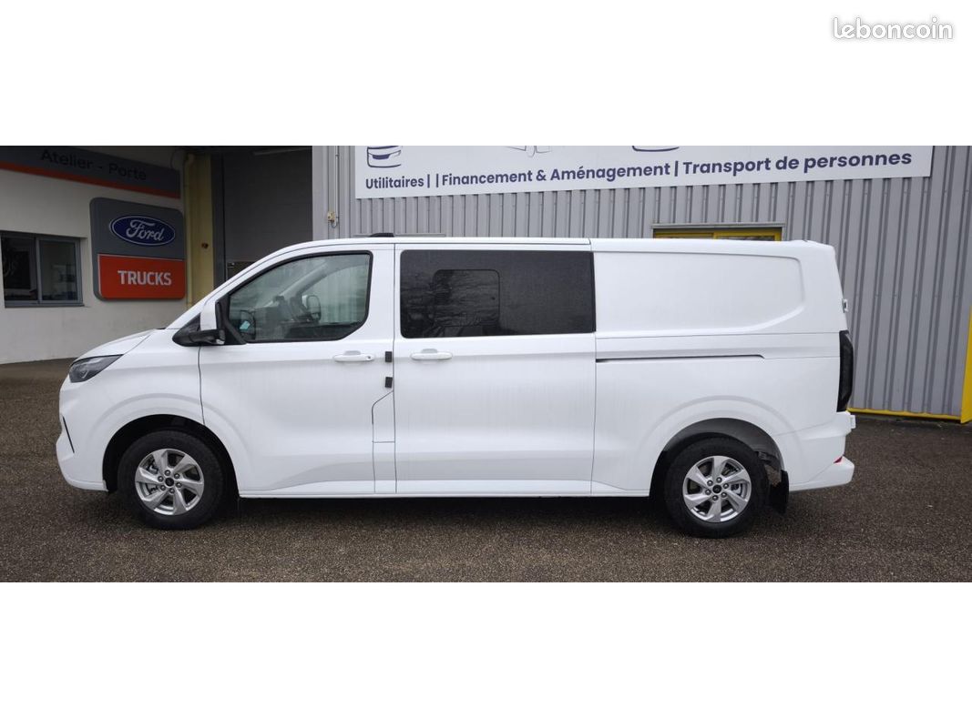 FORD TRANSIT CUSTOM 2.0 EcoBlue - 170 - BVA S&S CABINE APPROFONDIE (image 2)
