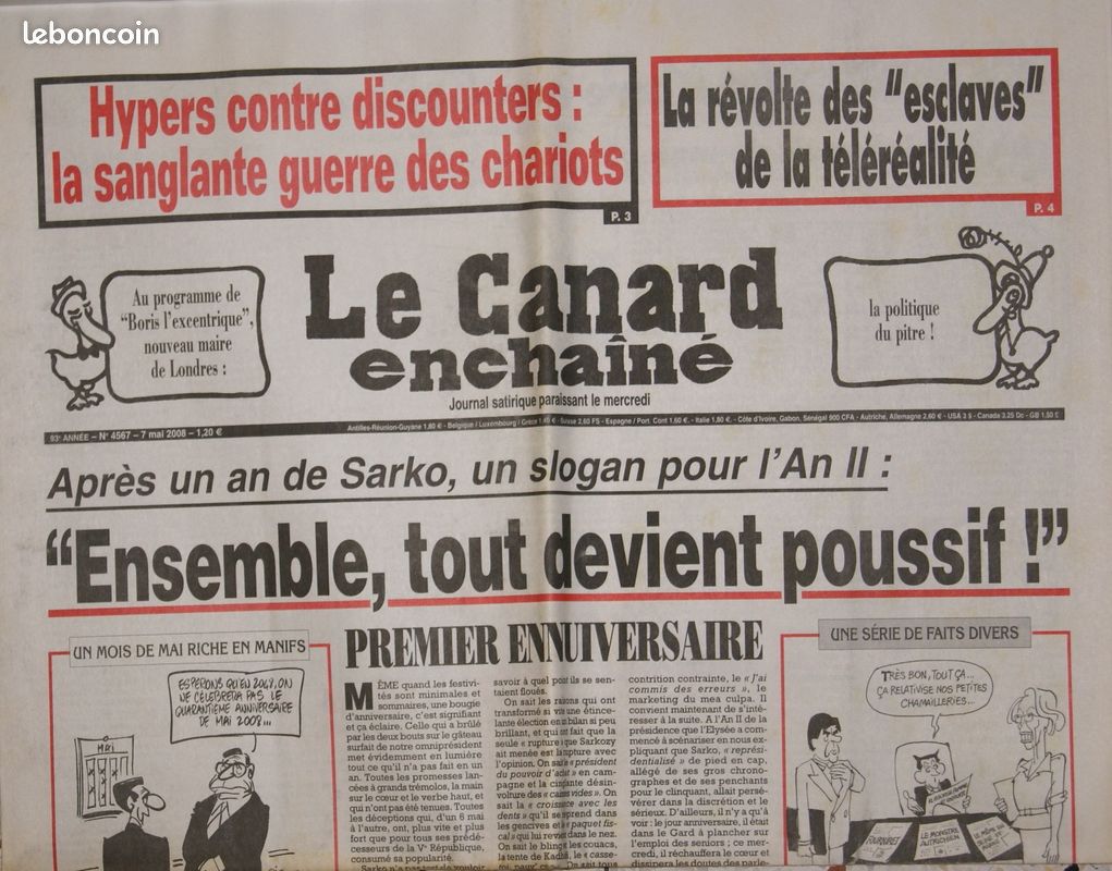 Le Canard Enchaîné 4567 (image 1)