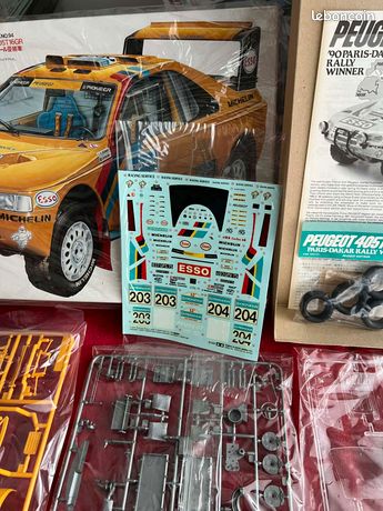 TAMIYA 24094 PEUGEOT 405 T 16GR 1990 Paris-Dakar Rally Winner Camel EUR 61,00 - FR