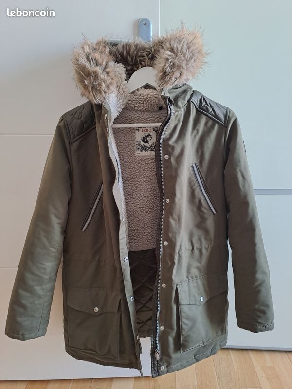 Outerwear Parka ImpermÃ©able Femme C&a Kaki Sud Express