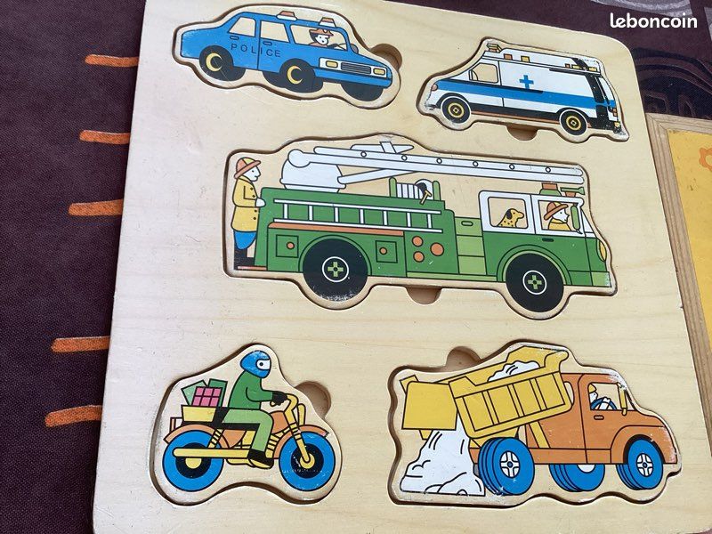 Lots de puzzle en bois et en carton (image 3)