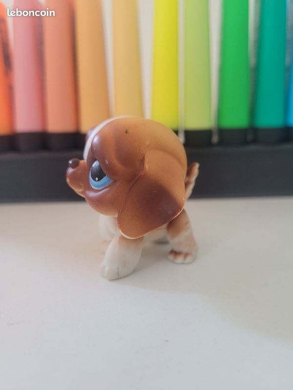 PETSHOP LEZARD N°254 / AVEC AIMANT ROSE
