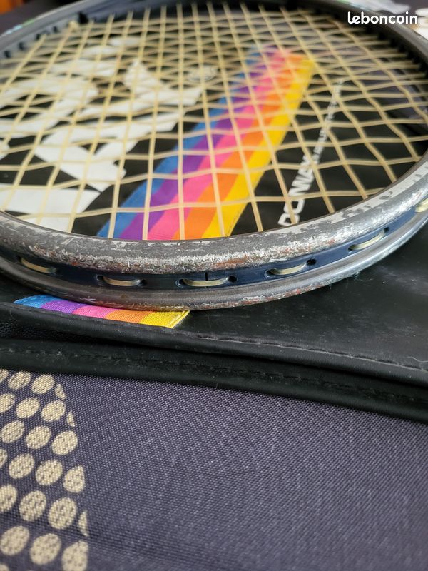 Raquette de tennis vintage Donnay VST FUGA PRO fabriquée en Belgique 4