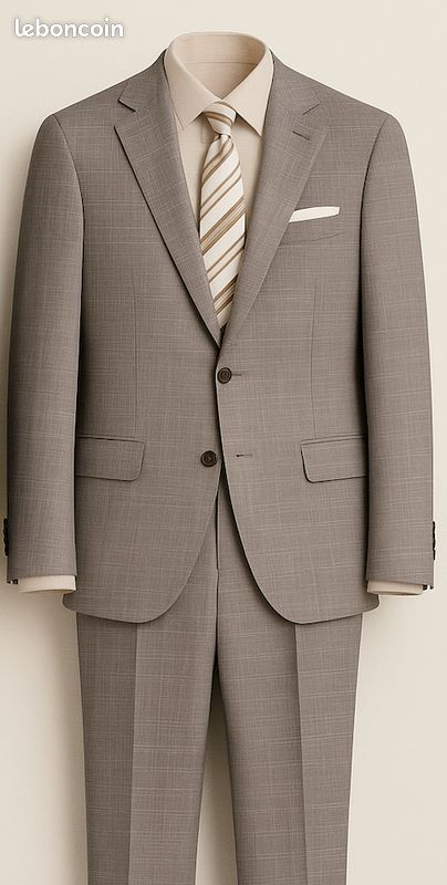 Costume HUGO BOSS Gris James Bond Vêtements