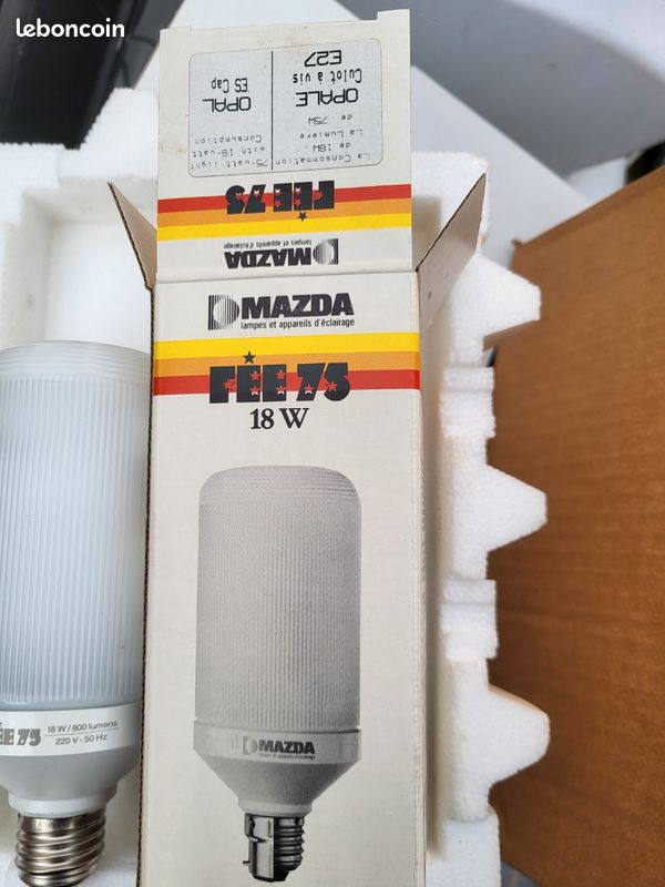 Ampoule Mazda E27 300W – Réflecteur Filament, Lumière Blanche, Culot à Vis