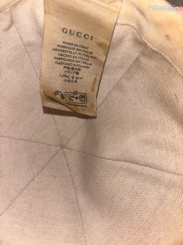 Casquette Gucci Rose (image 4)