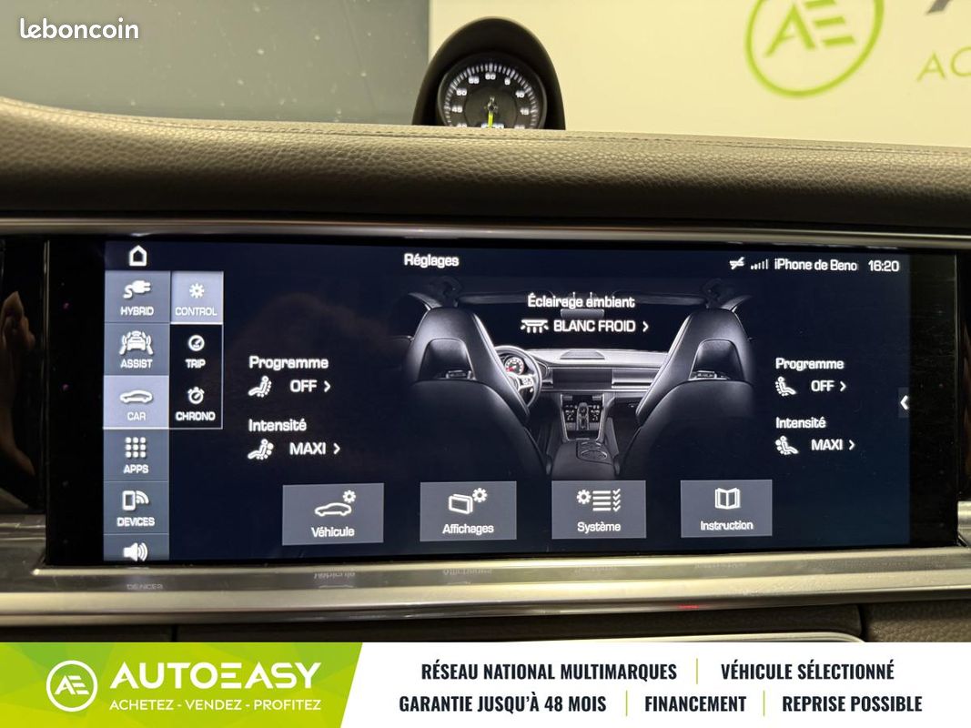 Porsche Panamera II 4 E-Hybrid 2.9 V6 462 PDK Pack Chono et Carbone (image 6)