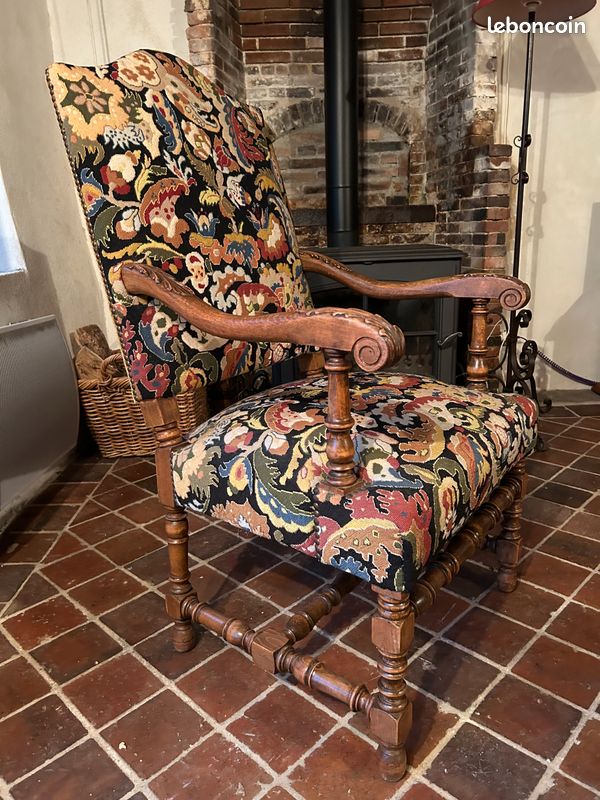Fauteuil Louis XIII (image 2)