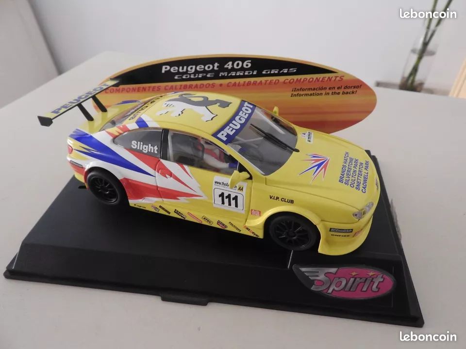 spirit peugeot 406 silhouette mardi gras SLOT 1/32