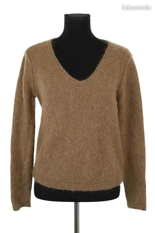 Pull en laine marron - American Vintage (image 1)