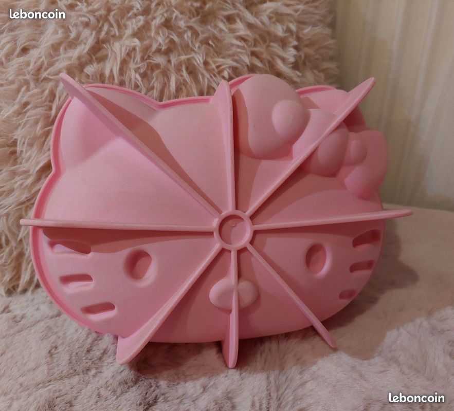 Moule à gâteau en métal anti-adésif Hello Kitty Dimensions 24 × 27× 5