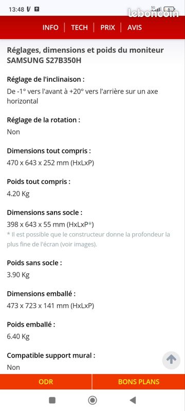 Écran ordinateur Samsung (image 8)