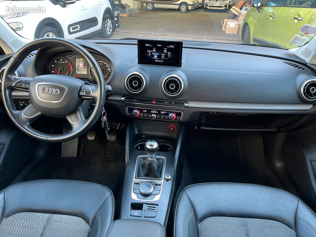 Audi a3 sportback essence 1.2 tfsi 110cv gps clim possibilité garantie 12 / 24 / 36 mois (image 6)
