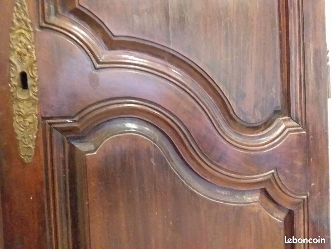 Ancienne porte d’armoire style Louis XV (image 4)