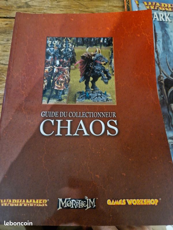 Guide du collectionneur chaos warhammer - Livres
