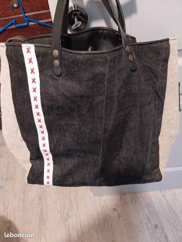 Sac cabas pomponette Accessoires Bagagerie