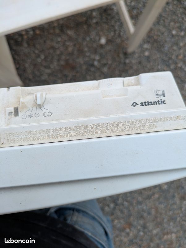Radiateur Atlantic 510420 2000w (image 1)