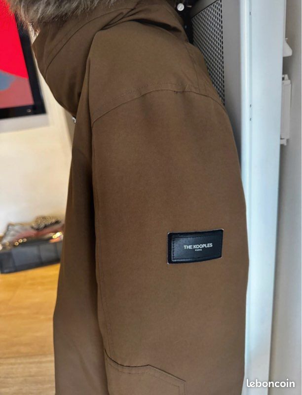 Superbe parka doudoune The Kooples taille S XS Marron Vêtements