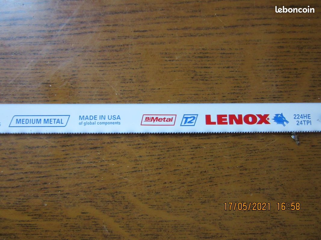 10 lames scie à métaux LENOX incassables (image 3)