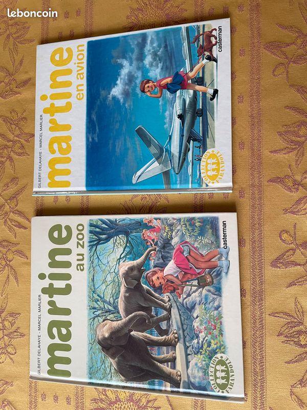 Martine au zoo et Martine en avion (image 1)
