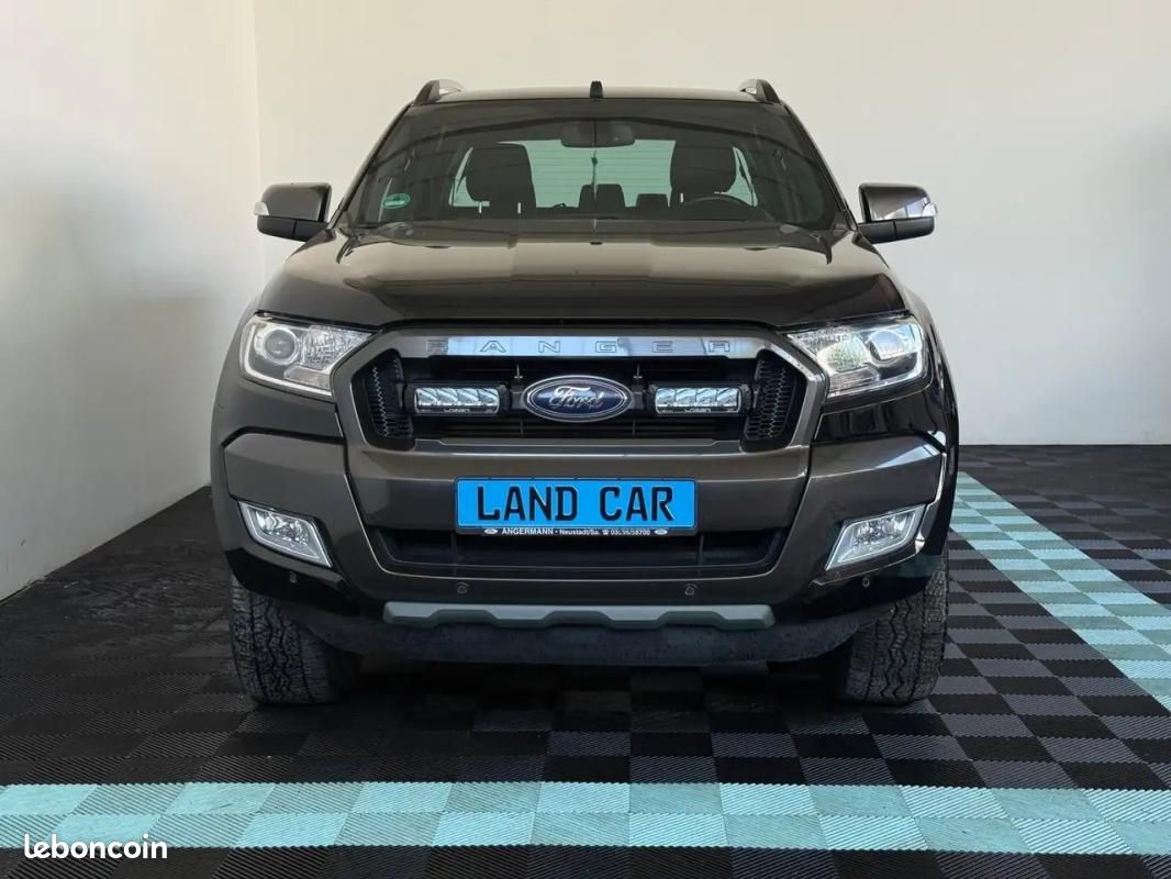 Ford Ranger 3.2 TDCI 200CV AUT. DC WILDTRAK 200 CH 4X4 BVA - CAMÉRA D'AIDE AU STATIONNEMENT VOLAN... (image 2)