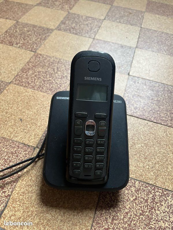 Téléphone SIEMENS fixe sans fil (image 1)