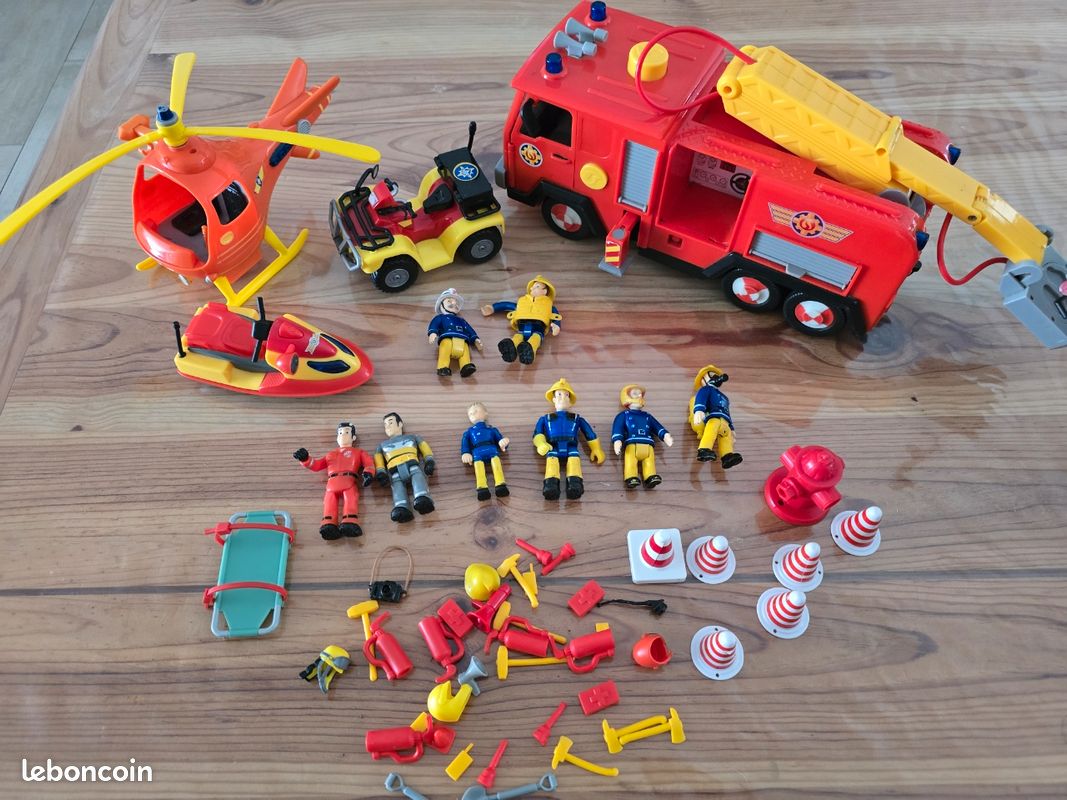 Lot sam le pompier Jeux Jouets