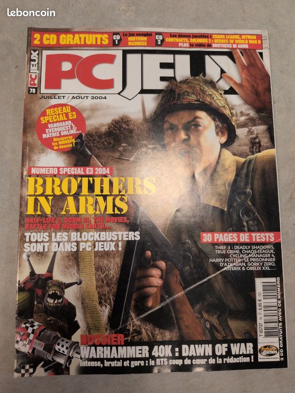 Magazine PC Jeux 78 Juillet 2004 (image 1)